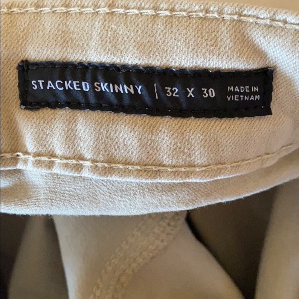 Pacsun Skinny Khaki Jeans - Picture 5 of 5